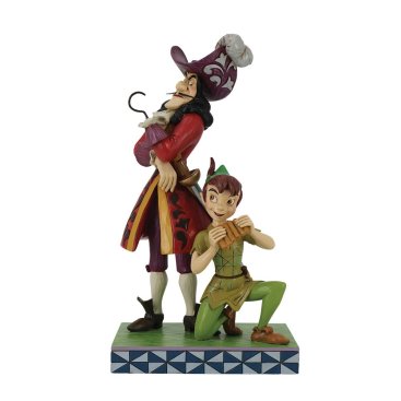 Beeldje Peter Pan and Captain Hook