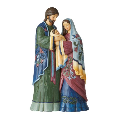 Kerstbeeldengroep Jozef Maria en Kind Jezus van Jim Shore, voorkant