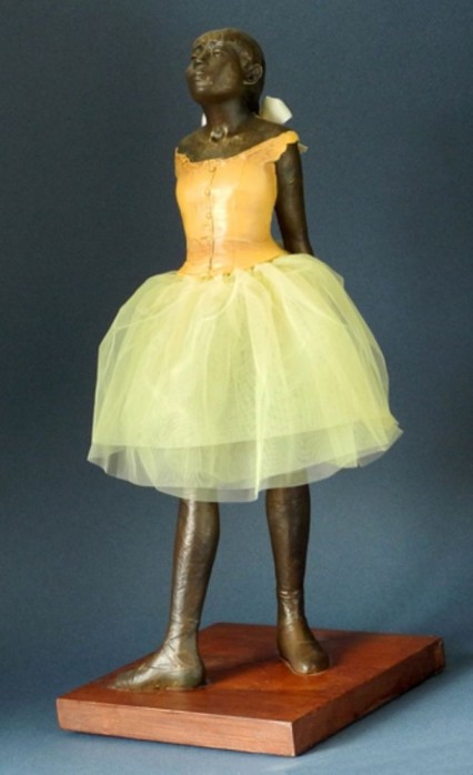 Beeld vh 14-jarig Danseresje van Degas