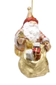 w. klassieke santa bronskleurig