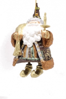 w. klassieke santa bruin en bronskleurig