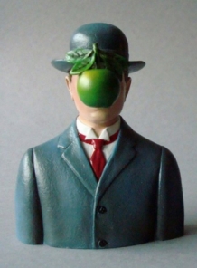 Magritte Man met Appel Fils de lHomme