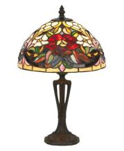 tiffanylamp klein 34cm, meerkleurig